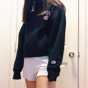 WSU authentic fleece champion quarter zip